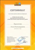 Участник Всероссийского вебинара: "Схема тела как основа формирования произвольности и пространственных представлений у детей" (2 часа), 19.11.2019 г. Участник Всероссийского вебинара: "Схема тела как основа формирования произвольности и пространственных представлений у детей" (2 часа), 19.11.2019 г.